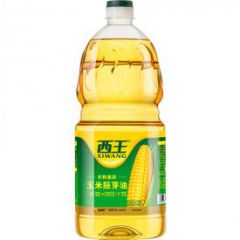 西王玉米胚芽油1.8l非转基因物理压榨家庭食用油烘焙植物